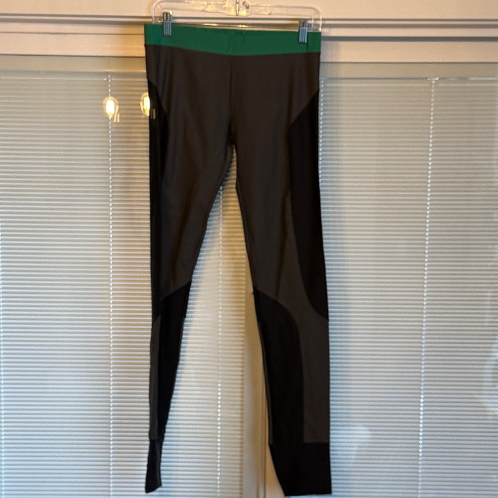 Vintage Diesel Black and Green Leggings